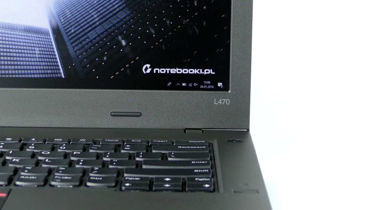 Lenovo ThinkPad L470 - masywna ramka ekranu