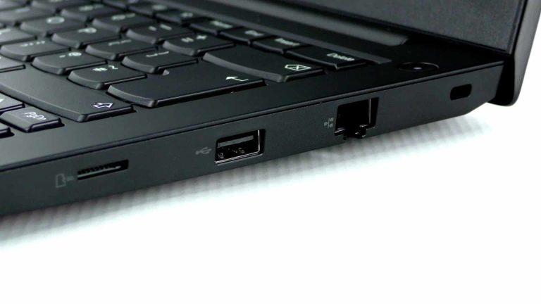 Lenovo ThinkPad E480 - czytnik microSD, USB 2.0, LAN