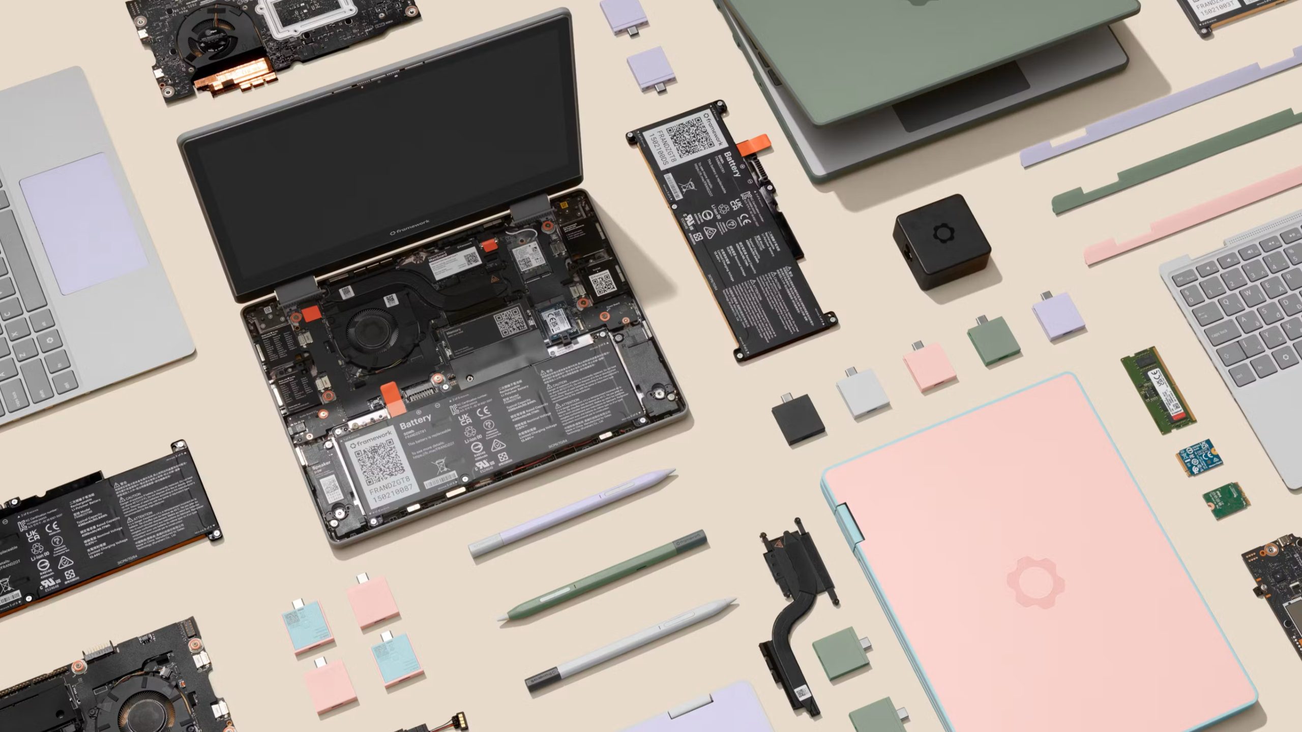 Framework 12 – konwertowalny, modularny, kolorowy - TECHSETTER