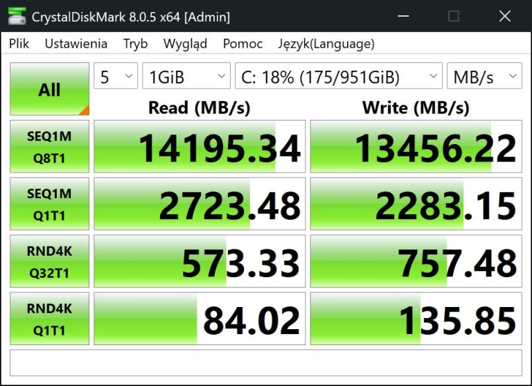 thinkpad x9-15p gen 1 recenzja - dysk