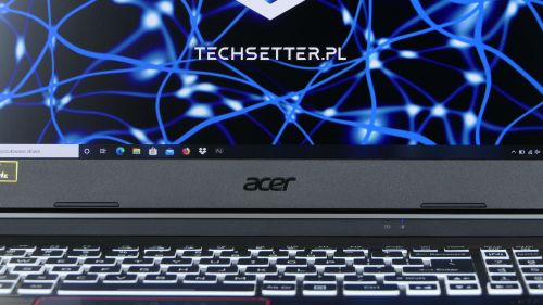 Acer Nitro 5 2020 - klawiatura