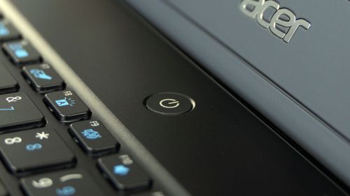 Acer TravelMate X3410 - przycisk zasilania z czytnikiem linii papilarnych