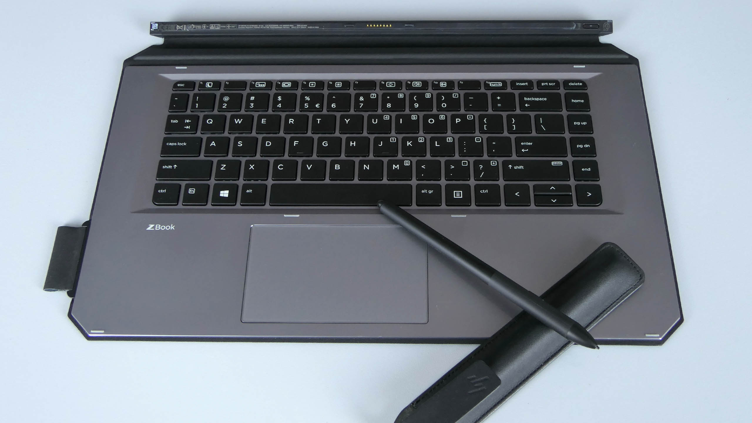 HP ZBook x2 G4 - klawiatura i piórko