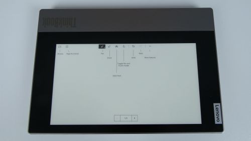 Lenovo ThinkBook Plus - ekran E-Ink