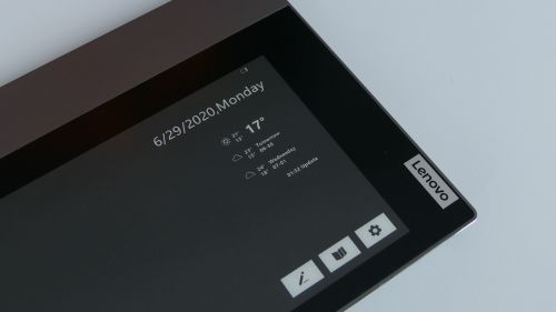 Lenovo ThinkBook Plus - ekran E-Ink