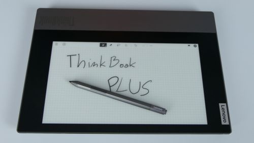 Lenovo ThinkBook Plus - ekran E-Ink i piórko