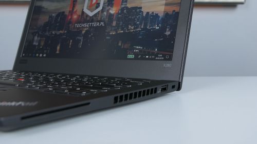 Lenovo ThinkPad X280 - czytnik Smart Card, USB 3.0, gniazdo bezpieczeństwa