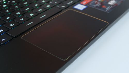MSI GS65 Stealth Thin 8RF - touchpad